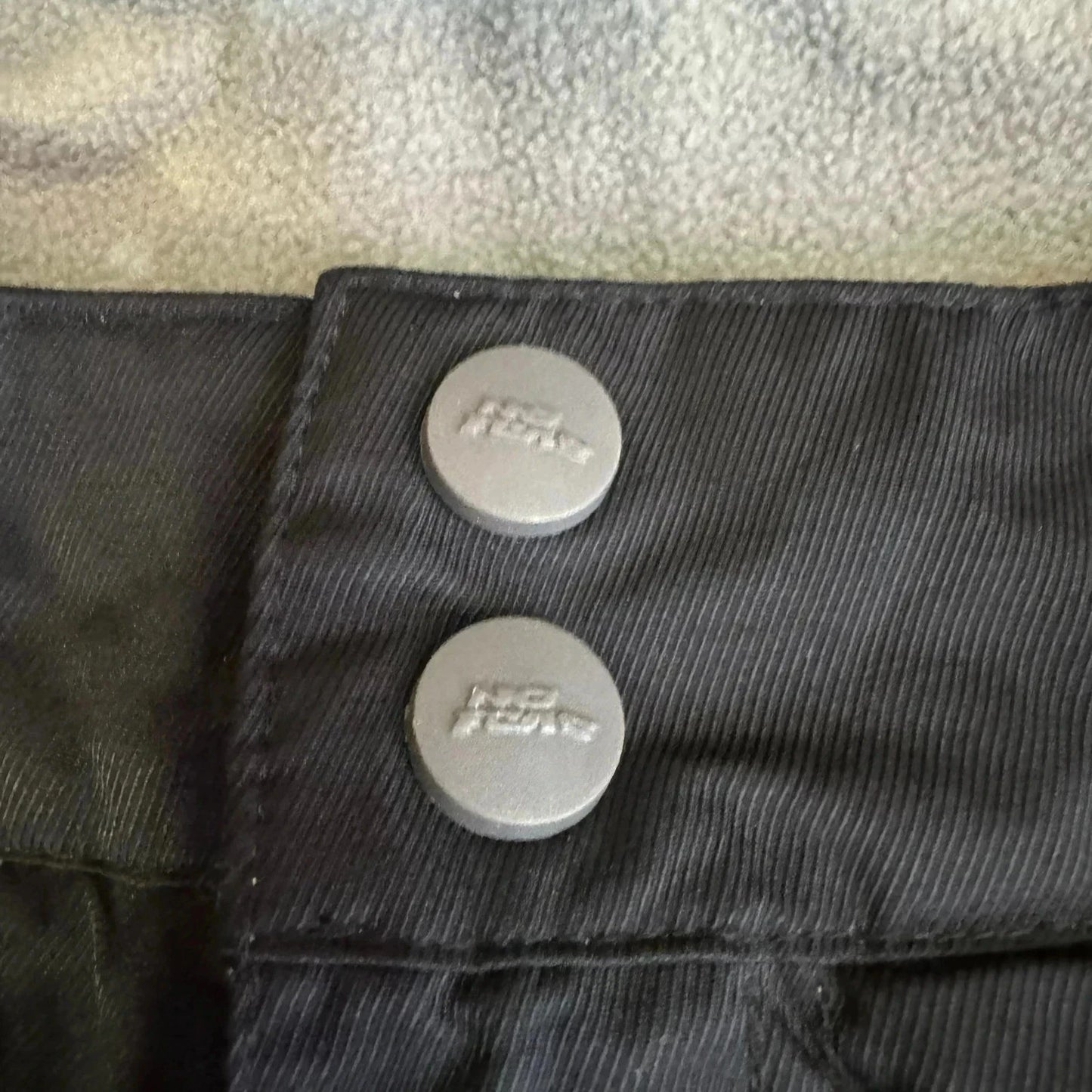 Black No Fear Ski Trousers Salopettes - Medium