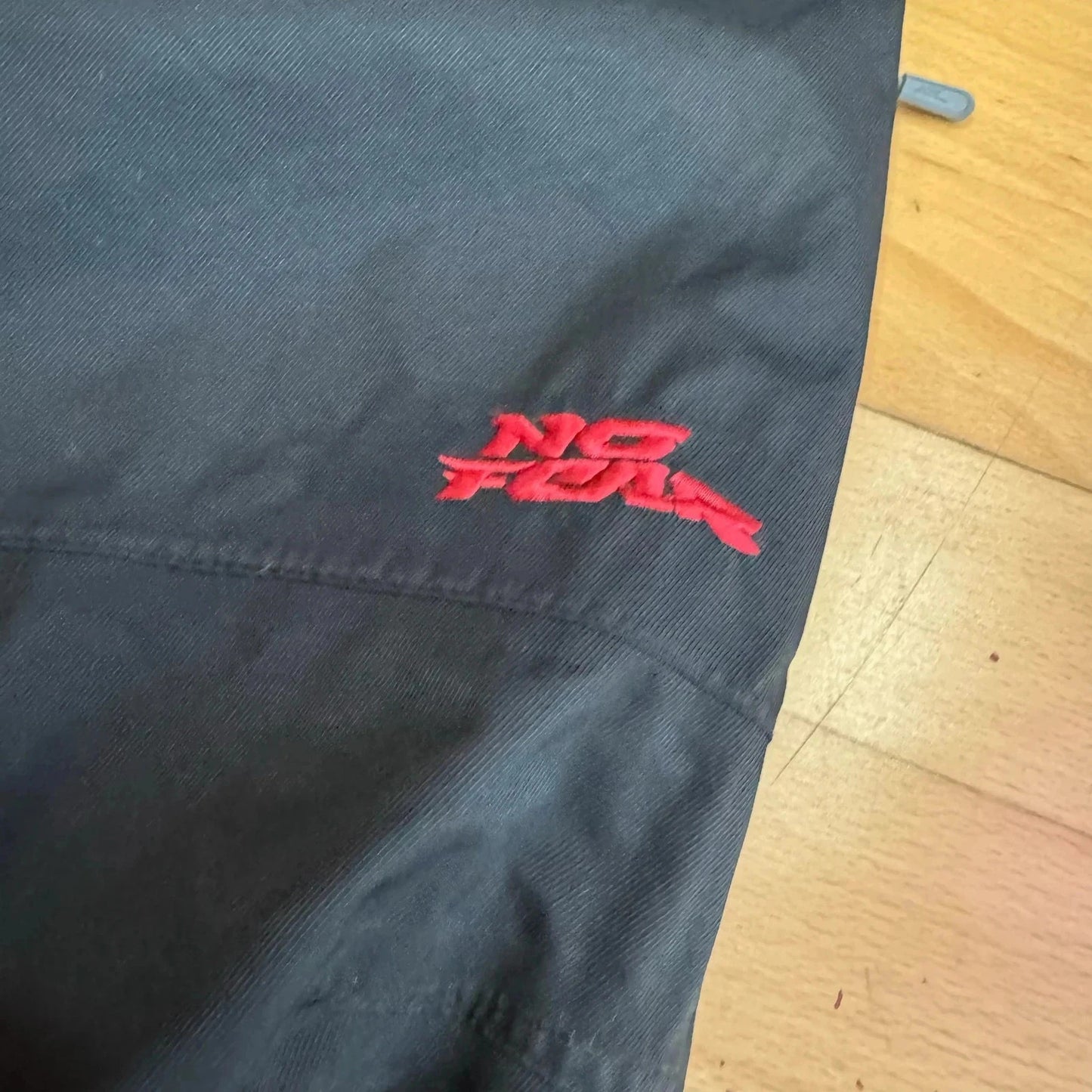 Black No Fear Ski Trousers Salopettes - Medium