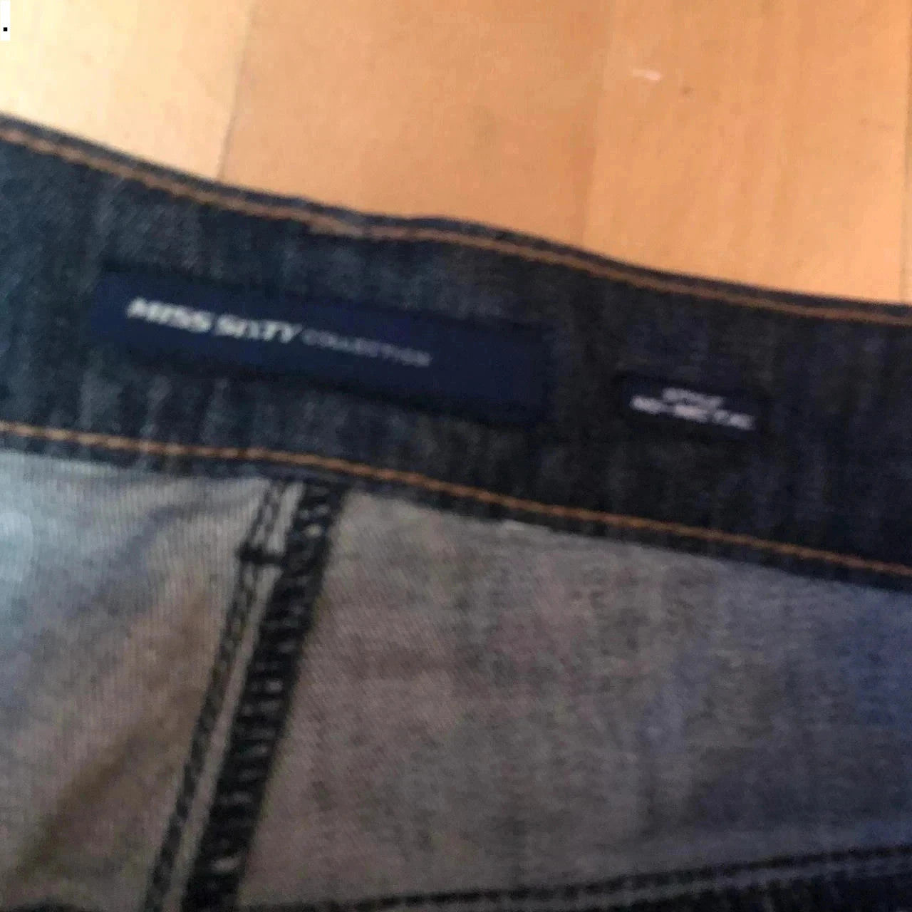 Vintage Navy Miss Sixty Jeans Slim Fit - Size 30 UK12
