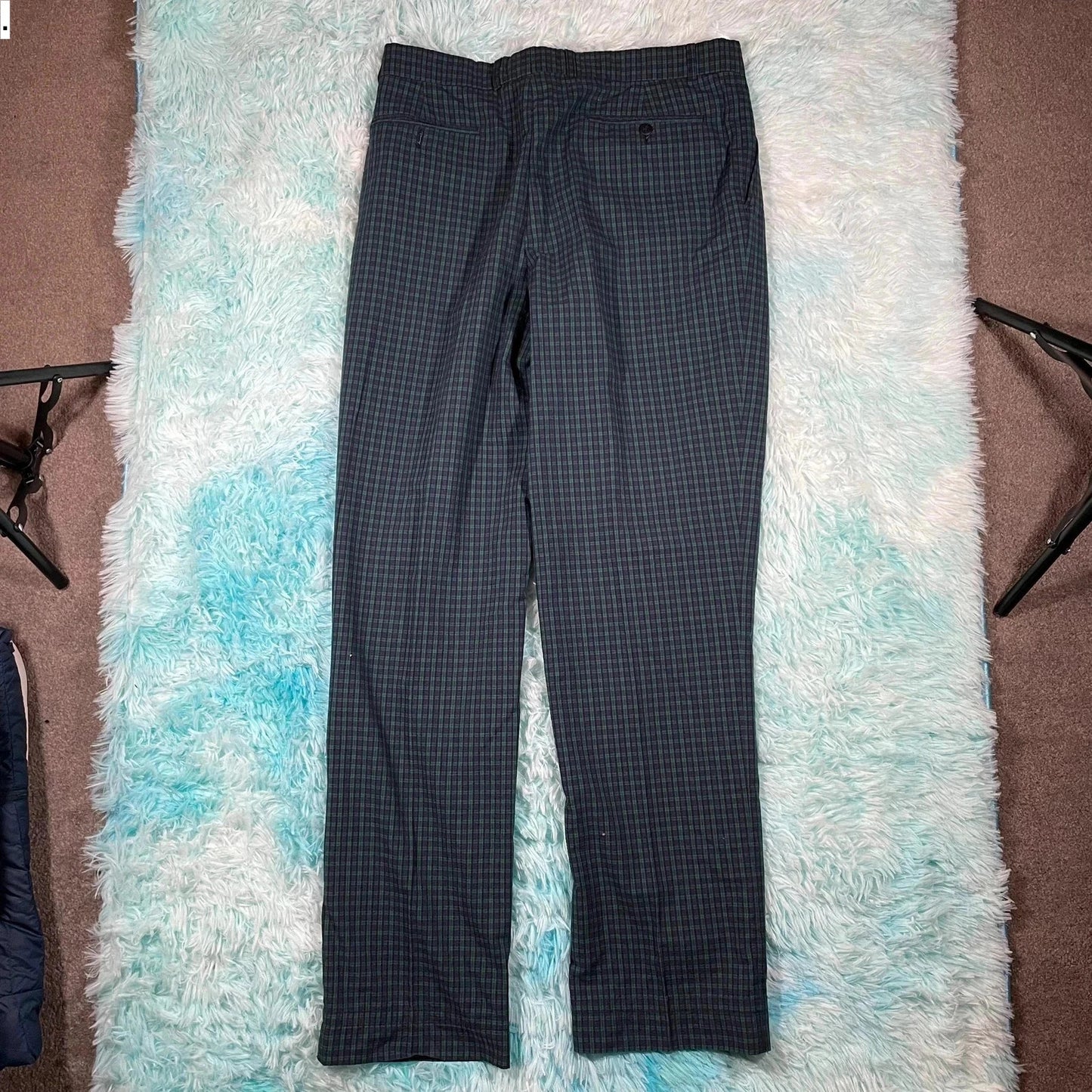 Vintage Green Pringle Golf Trousers - 36W 34L