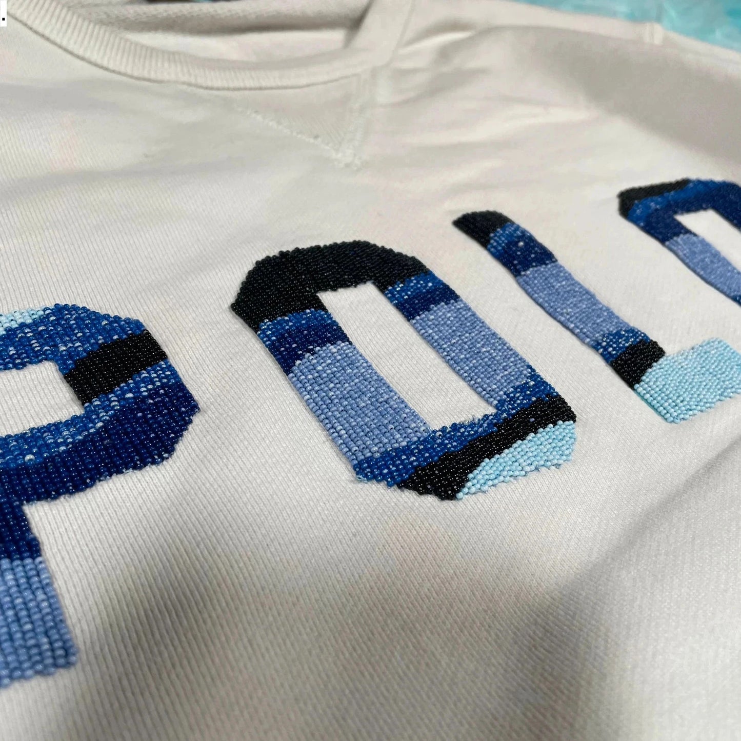 White Polo Ralph Lauren Sweatshirt Spellout - Womens XL