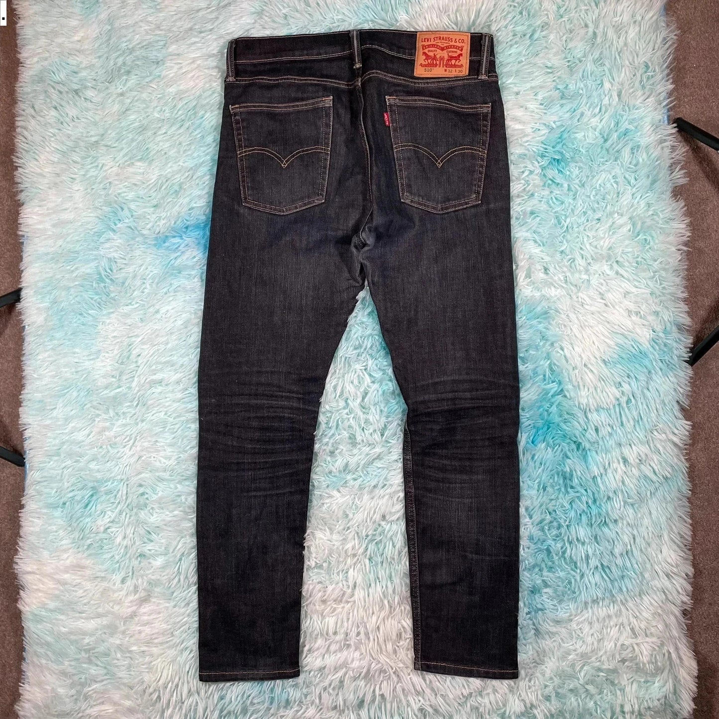 Navy Levi’s 510 Jeans Slim Fit Leg - 32W 30L