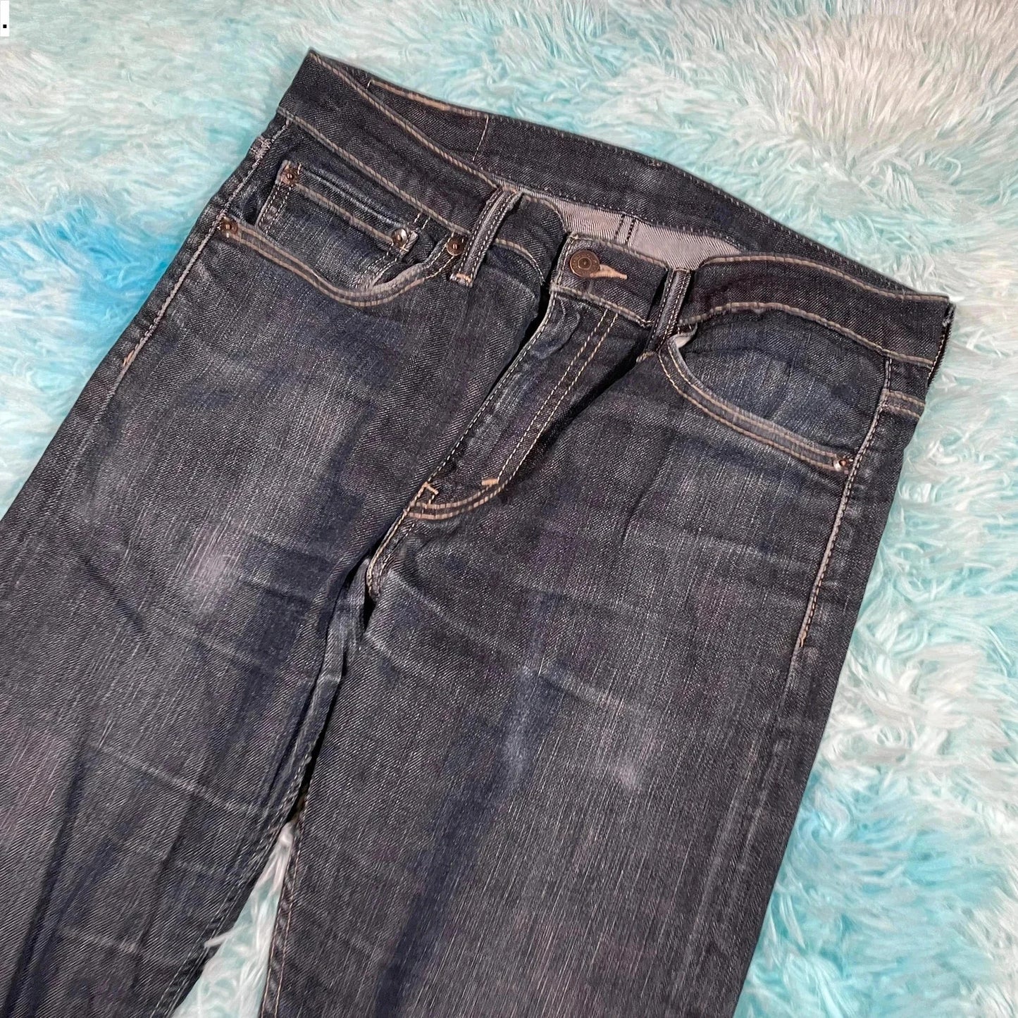 Navy Levi’s 510 Jeans Slim Fit Leg - 32W 30L