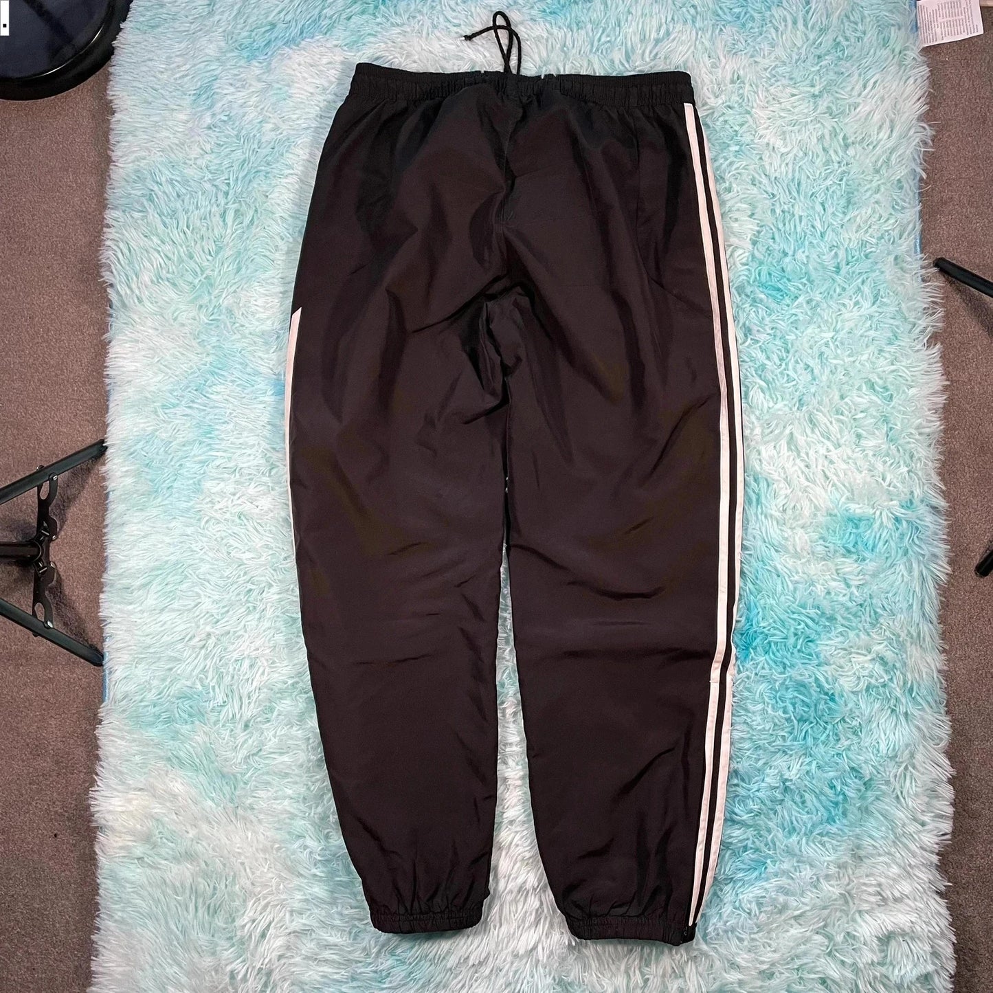 Vintage 00s Black Adidas Tracksuit Bottoms - XL