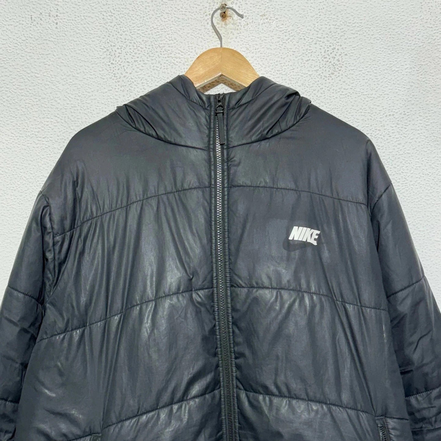 Black Nike Puffer Jacket Coat Swoosh - XXL