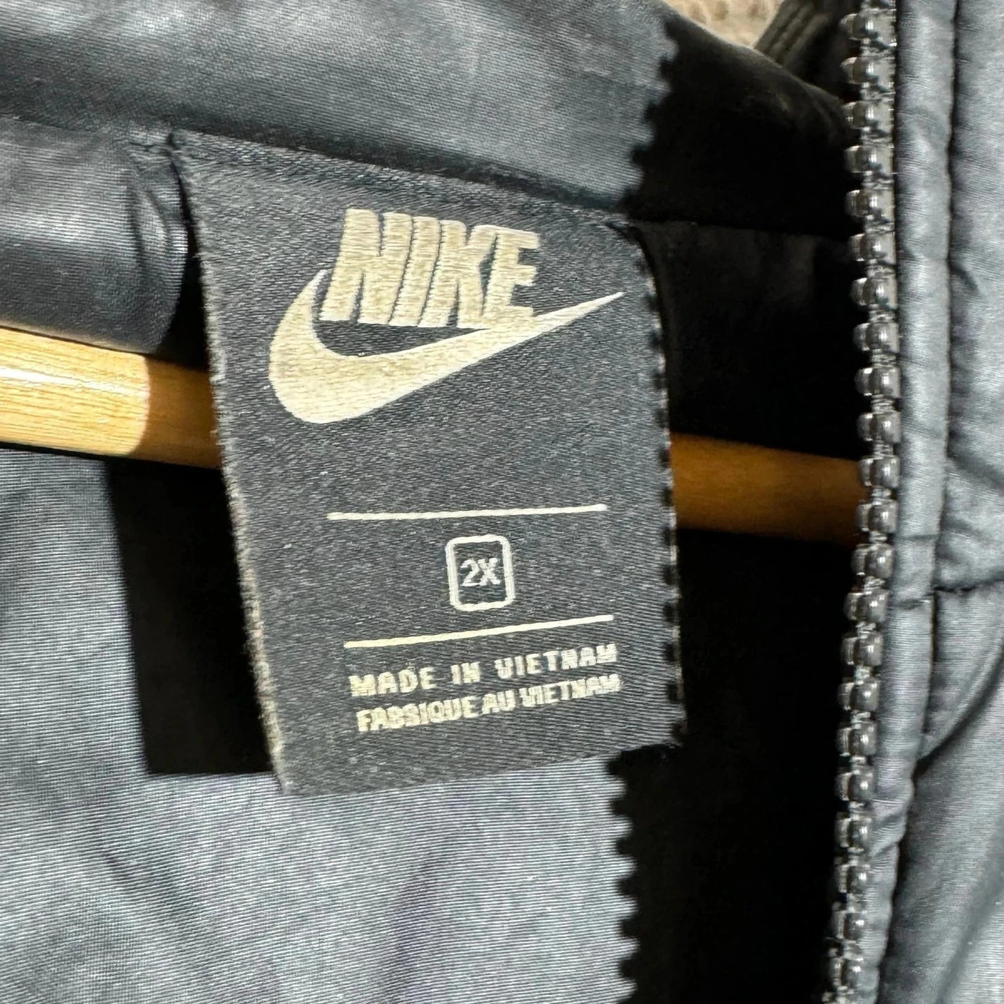 Black Nike Puffer Jacket Coat Swoosh - XXL
