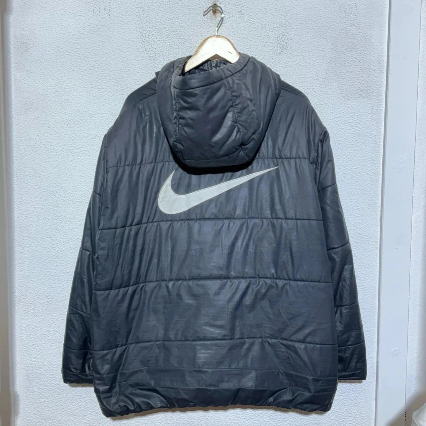 Black Nike Puffer Jacket Coat Swoosh - XXL