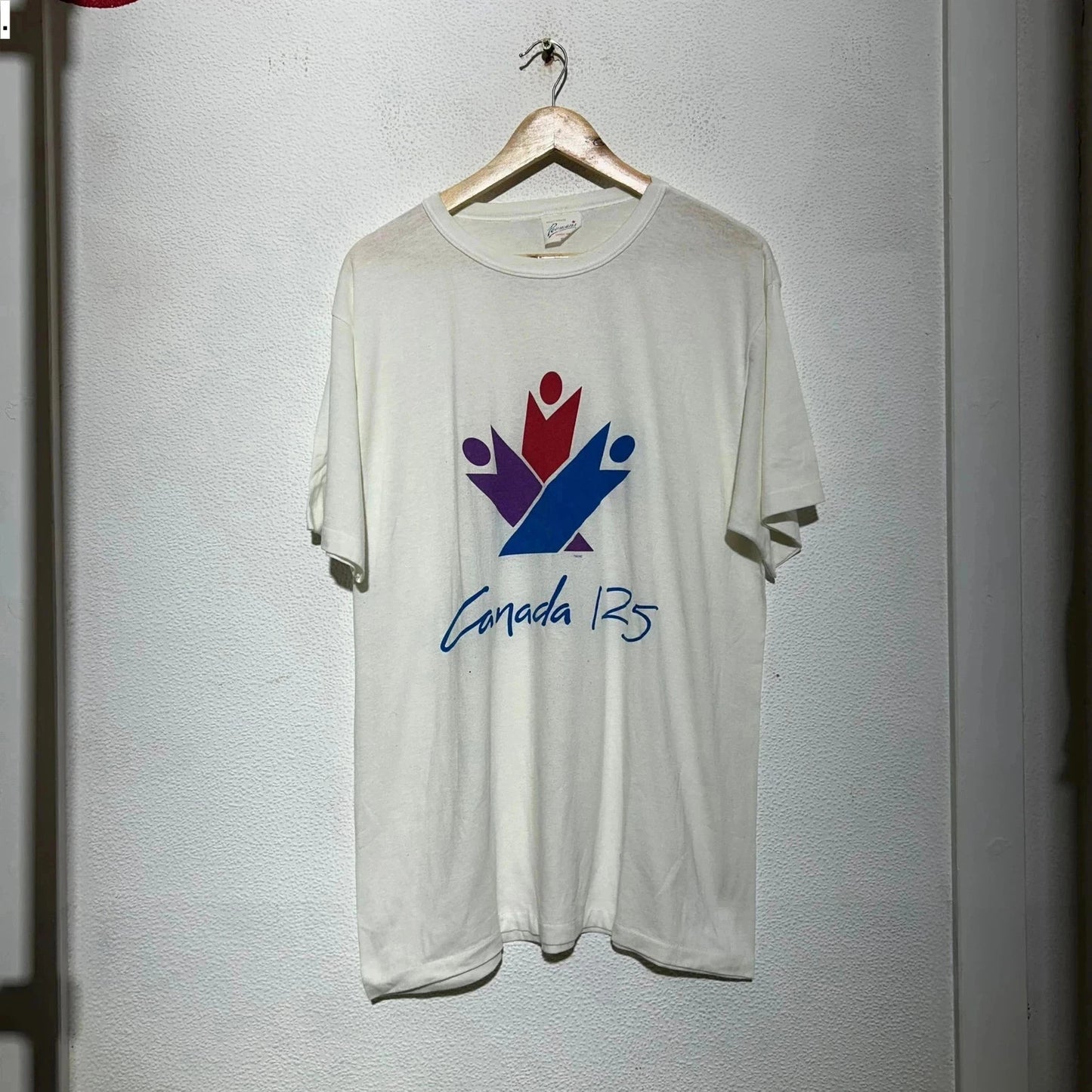 Vintage 90s Canada 125 Confederation Graphic T Shirt - XL