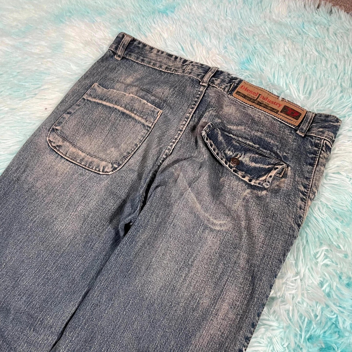 Vintage 00s Y2K Diesel Jeans Straight Leg - 34W 34L