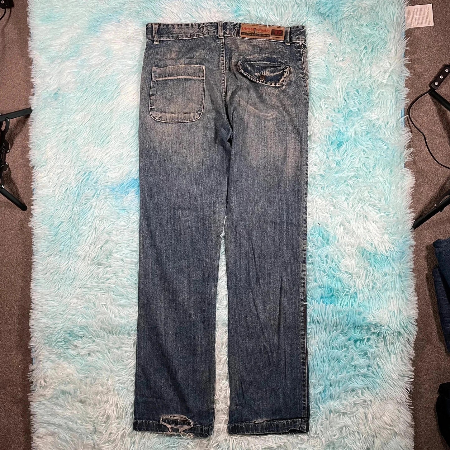Vintage 00s Y2K Diesel Jeans Straight Leg - 34W 34L
