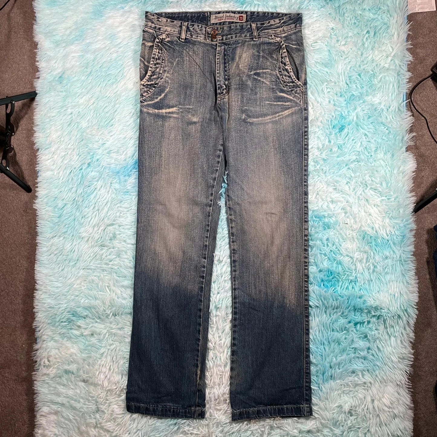 Vintage 00s Y2K Diesel Jeans Straight Leg - 34W 34L