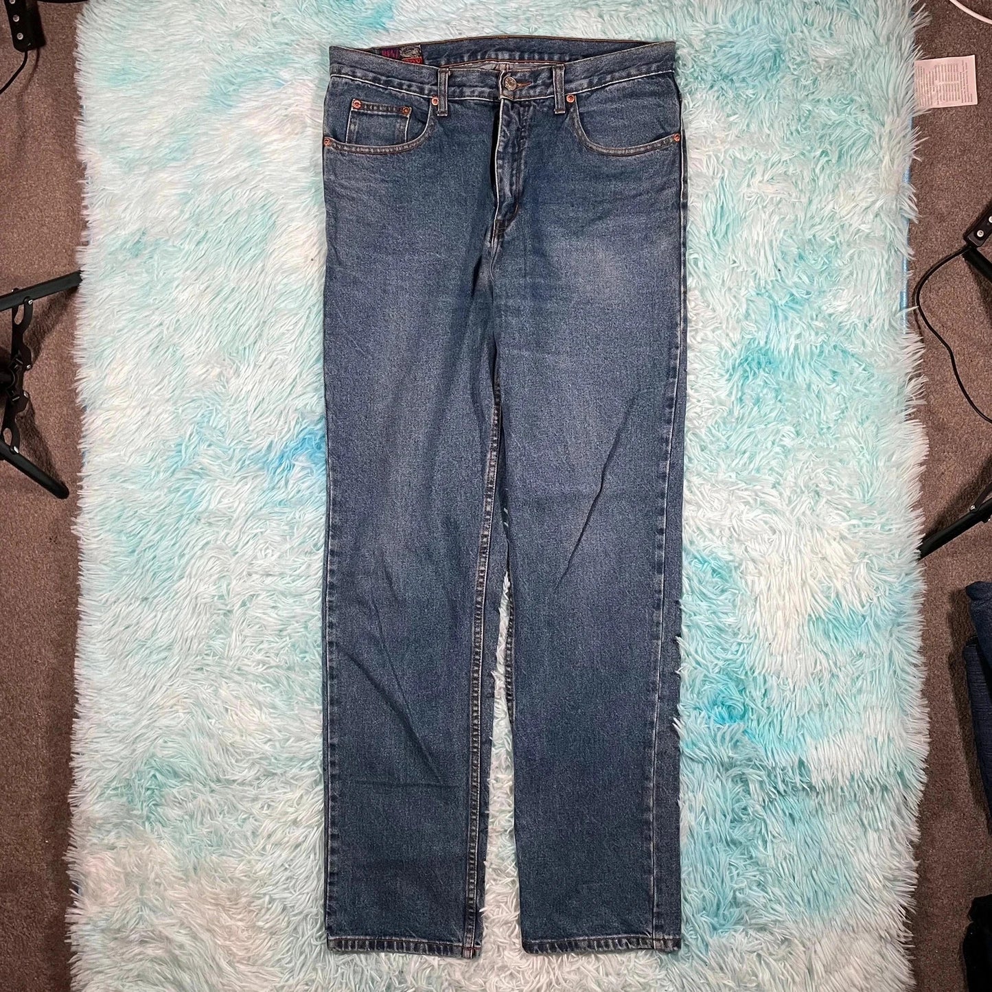 Vintage Benz Jeans Straight Taper - 34W 32L