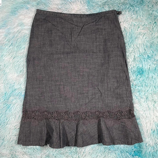Vintage Y2K Next Denim Skirt - UK14