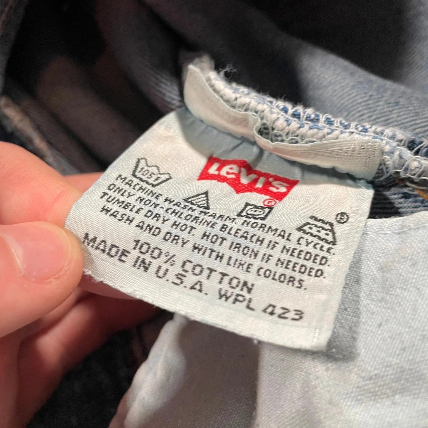 Vintage 90s Blue Levi’s 501 Jeans Straight Leg - W36 L32