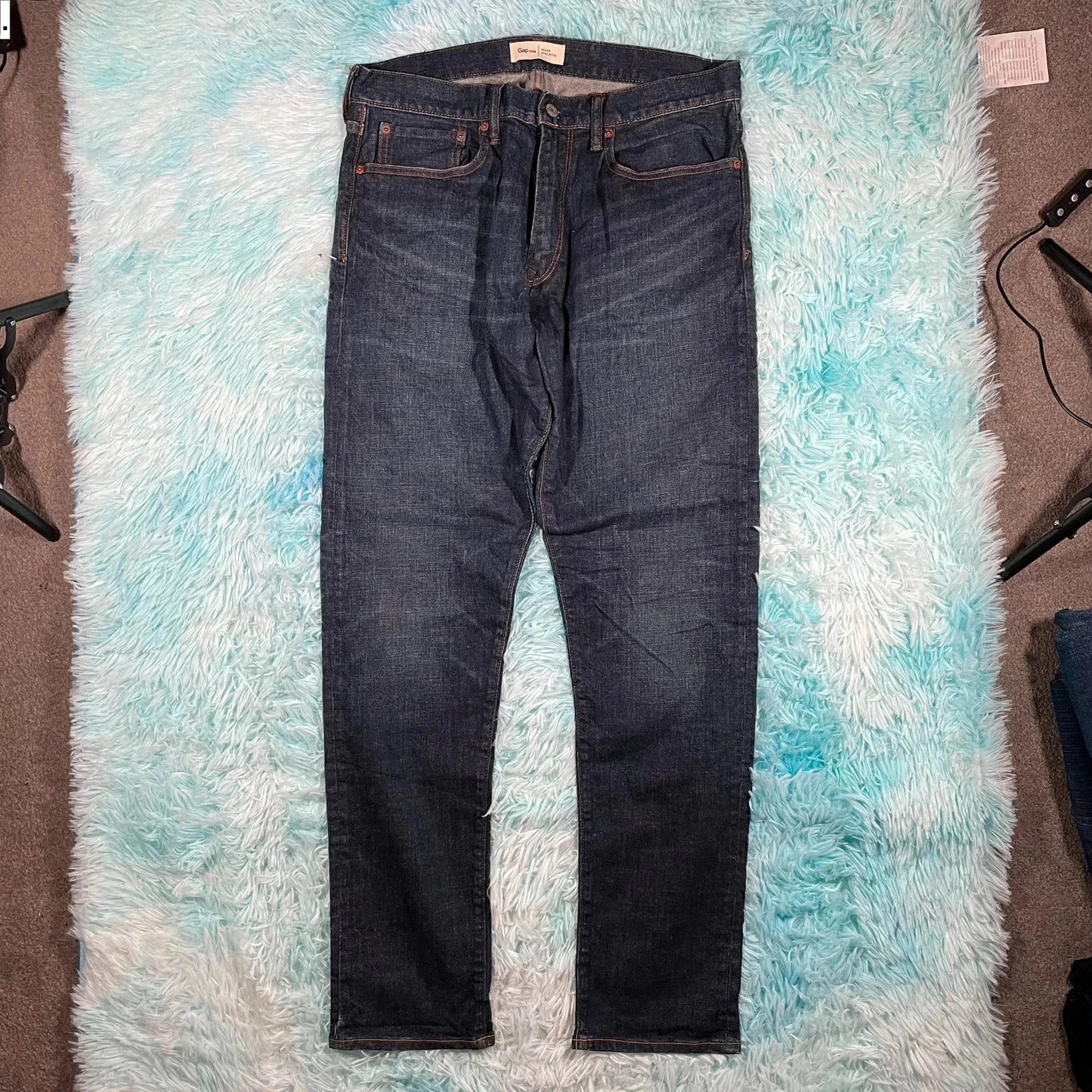Navy Gap Jeans Slim Athletic Fit - 32W 32L
