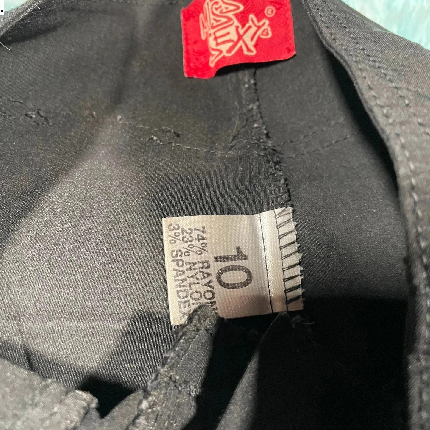 Vintage 00s Y2K Black Miss Sexy Trousers - Size 10