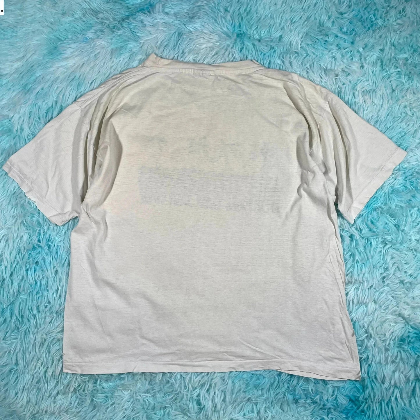 Vintage 90s White Jamaica Graphic T Shirt - Large