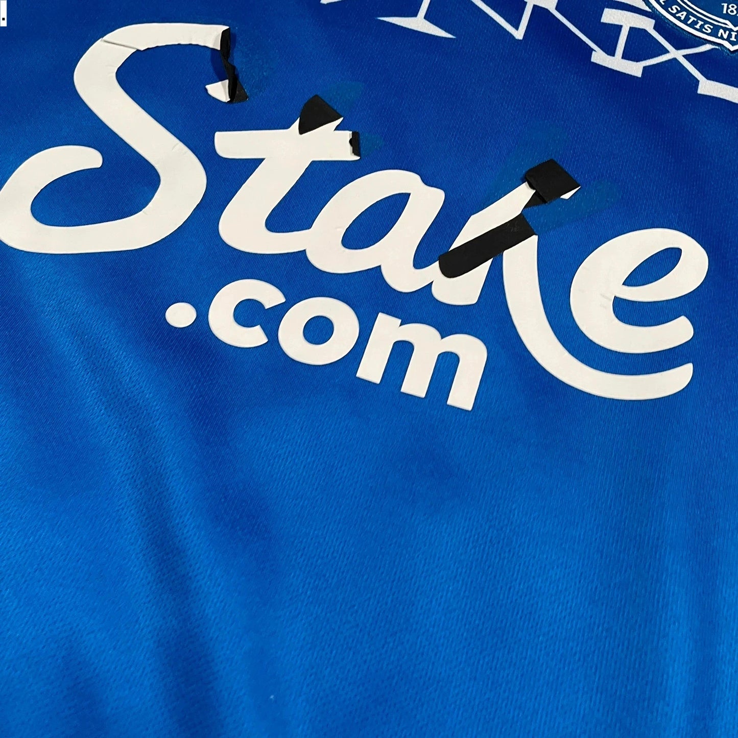 Everton Shirt Hummel Home Kit Stakes - XL