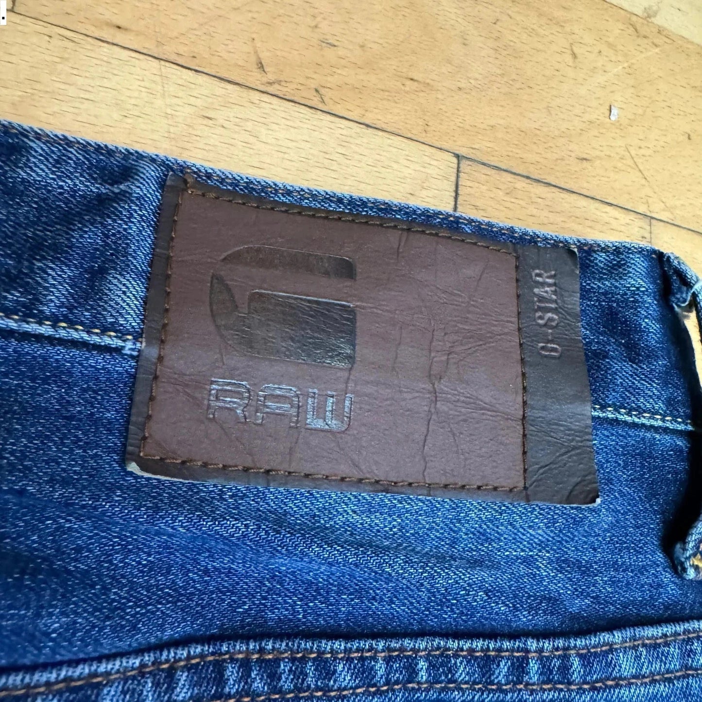 Blue G-Star Jeans Tapered Straight Leg - 33W 34L