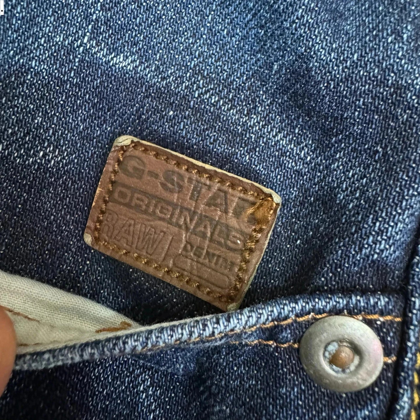 Blue G-Star Jeans Tapered Straight Leg - 33W 34L