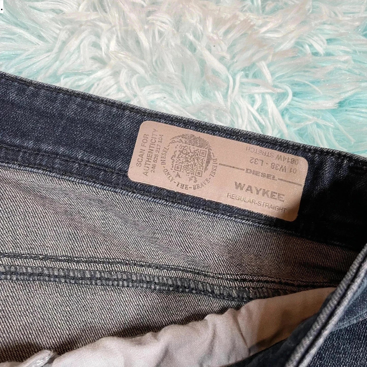 Navy Diesel Jeans Waykee Loose Tapered - 38W 32L