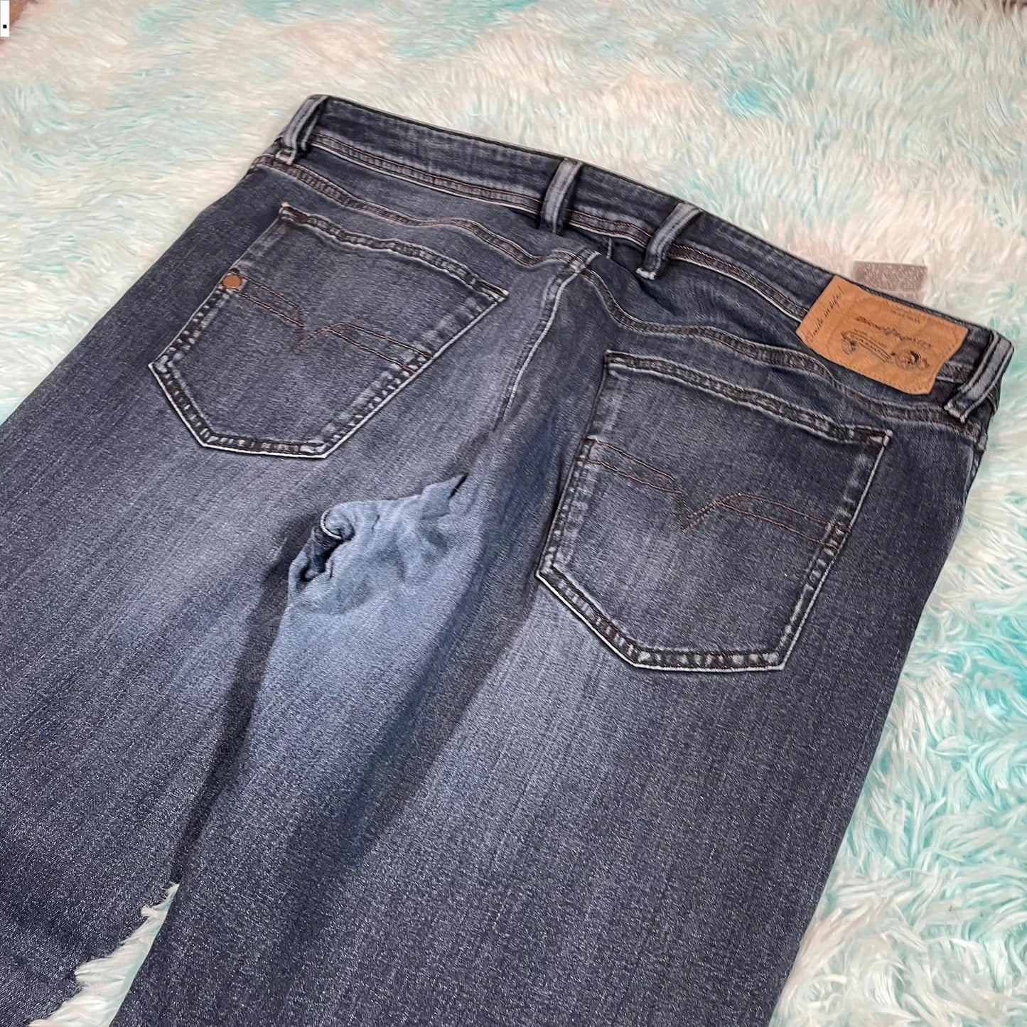 Navy Diesel Jeans Waykee Loose Tapered - 38W 32L