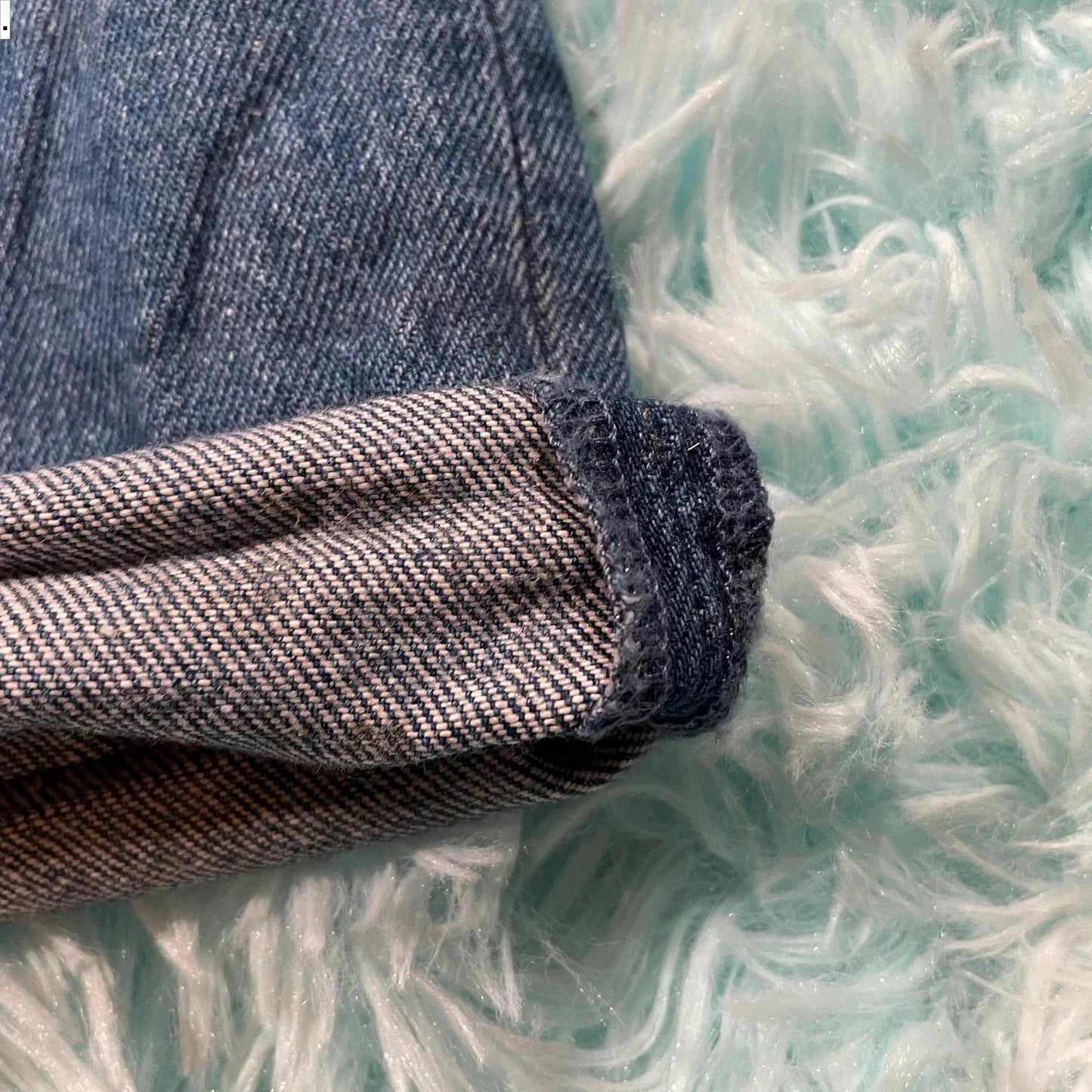 Blue Cos Jeans Loose Straight Selvedge - 30W 32L