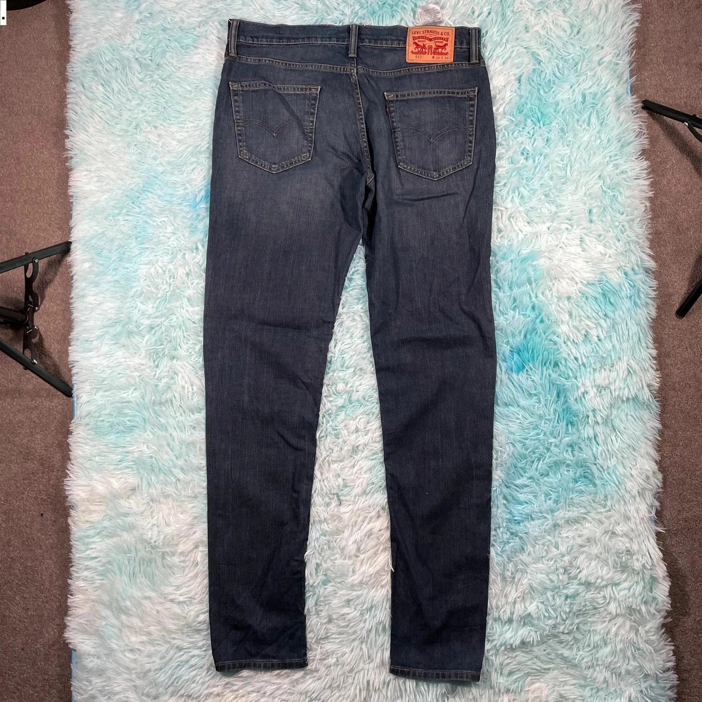 Blue Levi’s 511 Jeans Slim Fit - 34W 34L