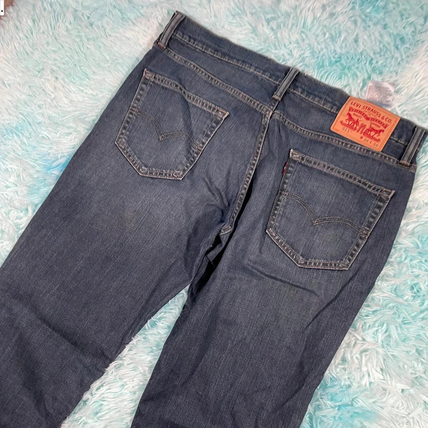 Blue Levi’s 511 Jeans Slim Fit - 34W 34L