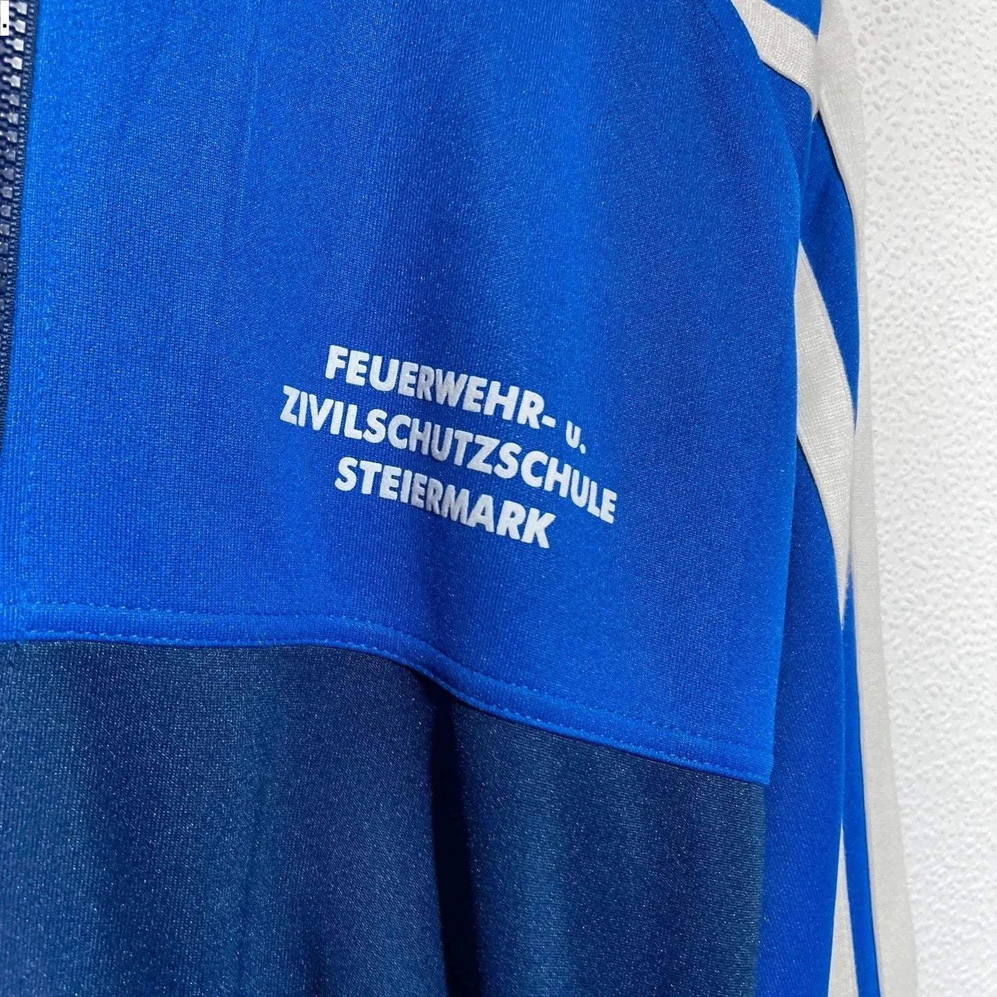 Vintage 90s Navy & Blue Adidas Track Jacket - XL