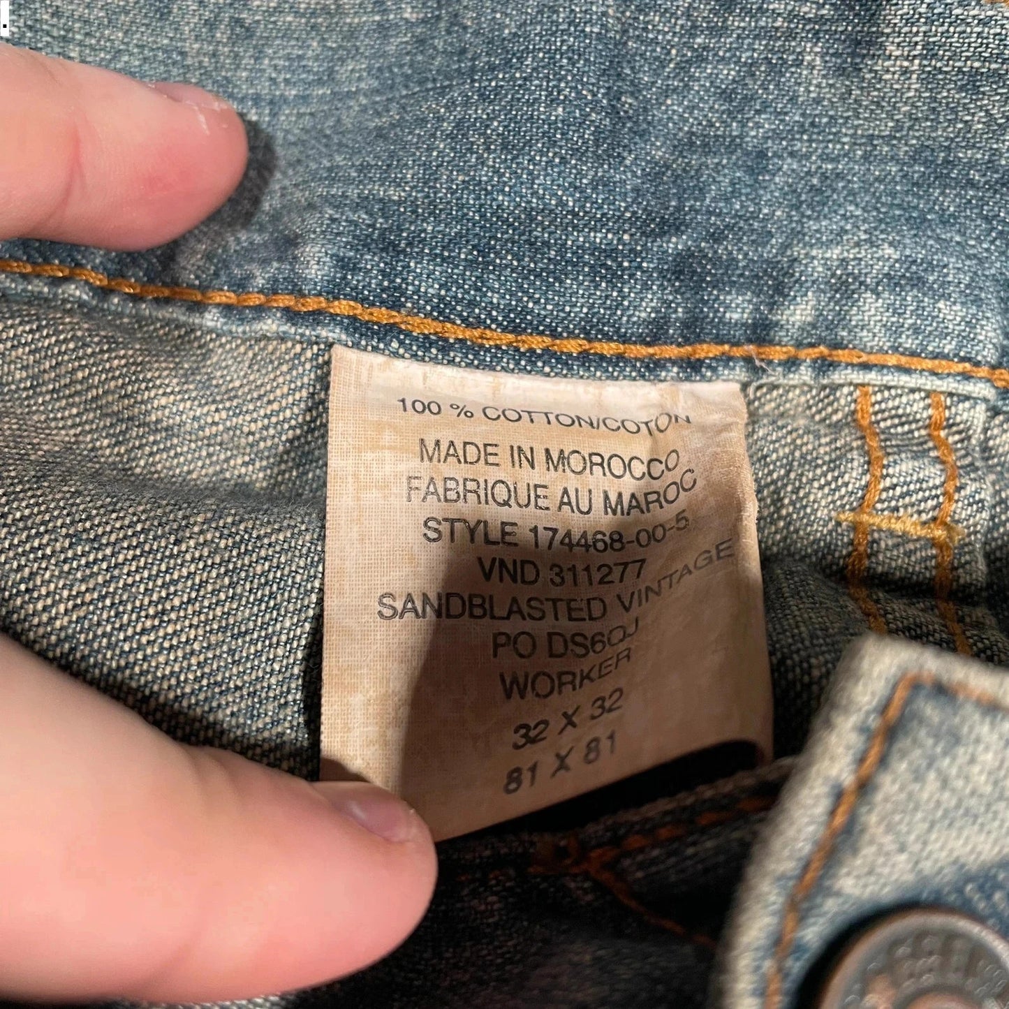Vintage Blue Gap Workwear Jeans - 32W 32L