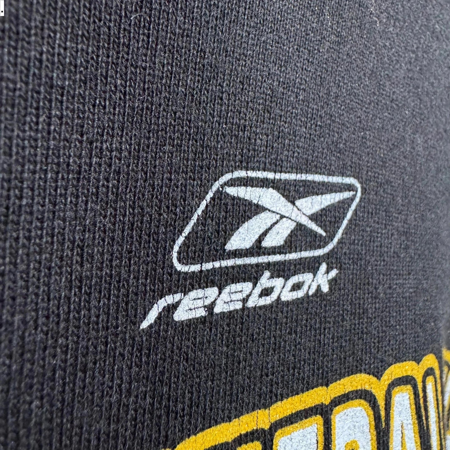 Vintage 90s Black Reebok Pittsburgh Steelers Sweatshirt Reebok - XXL