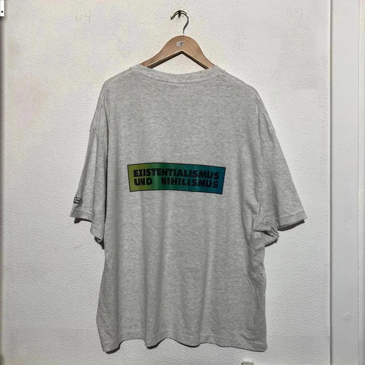 Grey Ends & Means T Shirt Existentialism and Nihilism Graphic - XL