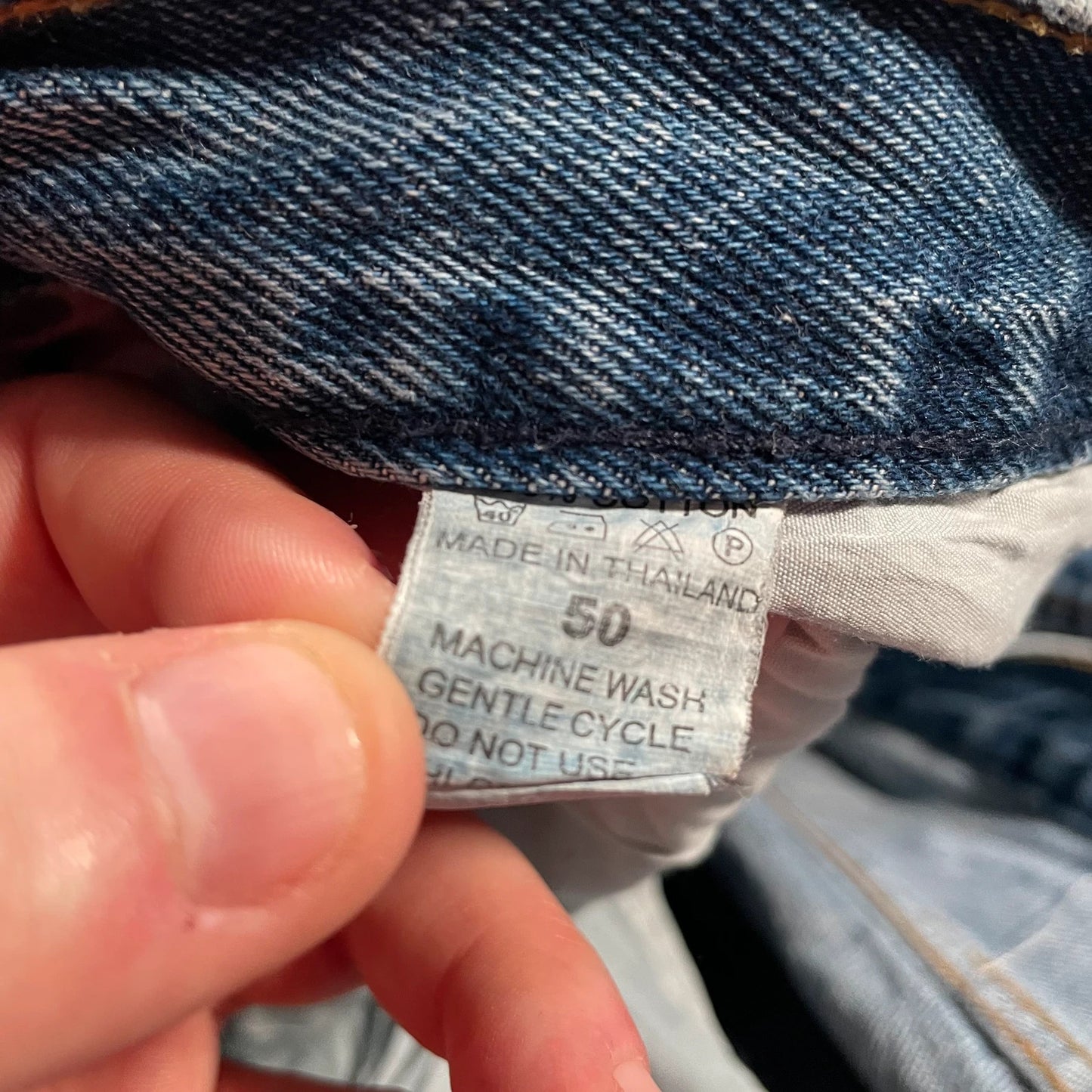 Vintage Baggy Carpenter Jean Shorts Jorts - 50W