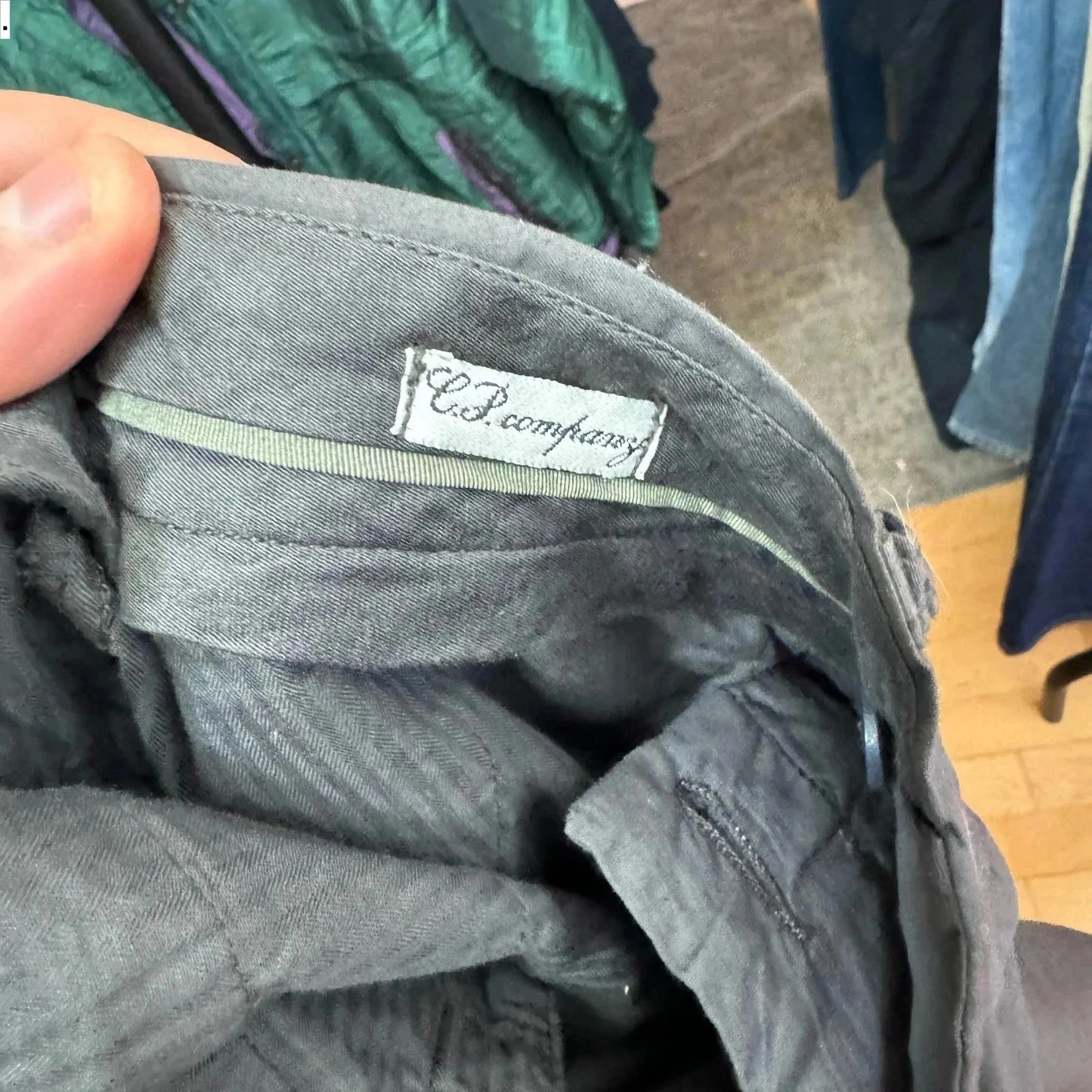 Vintage Grey CP Company Trousers - 32W