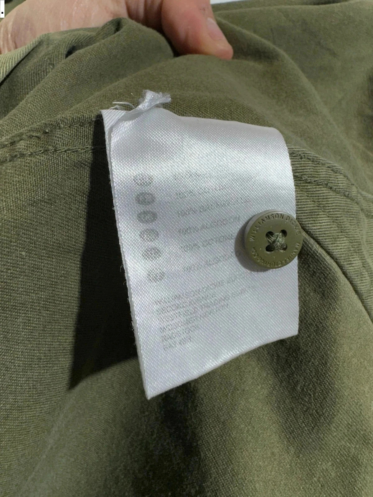Khaki Dickies Shirt Military Style - Medium
