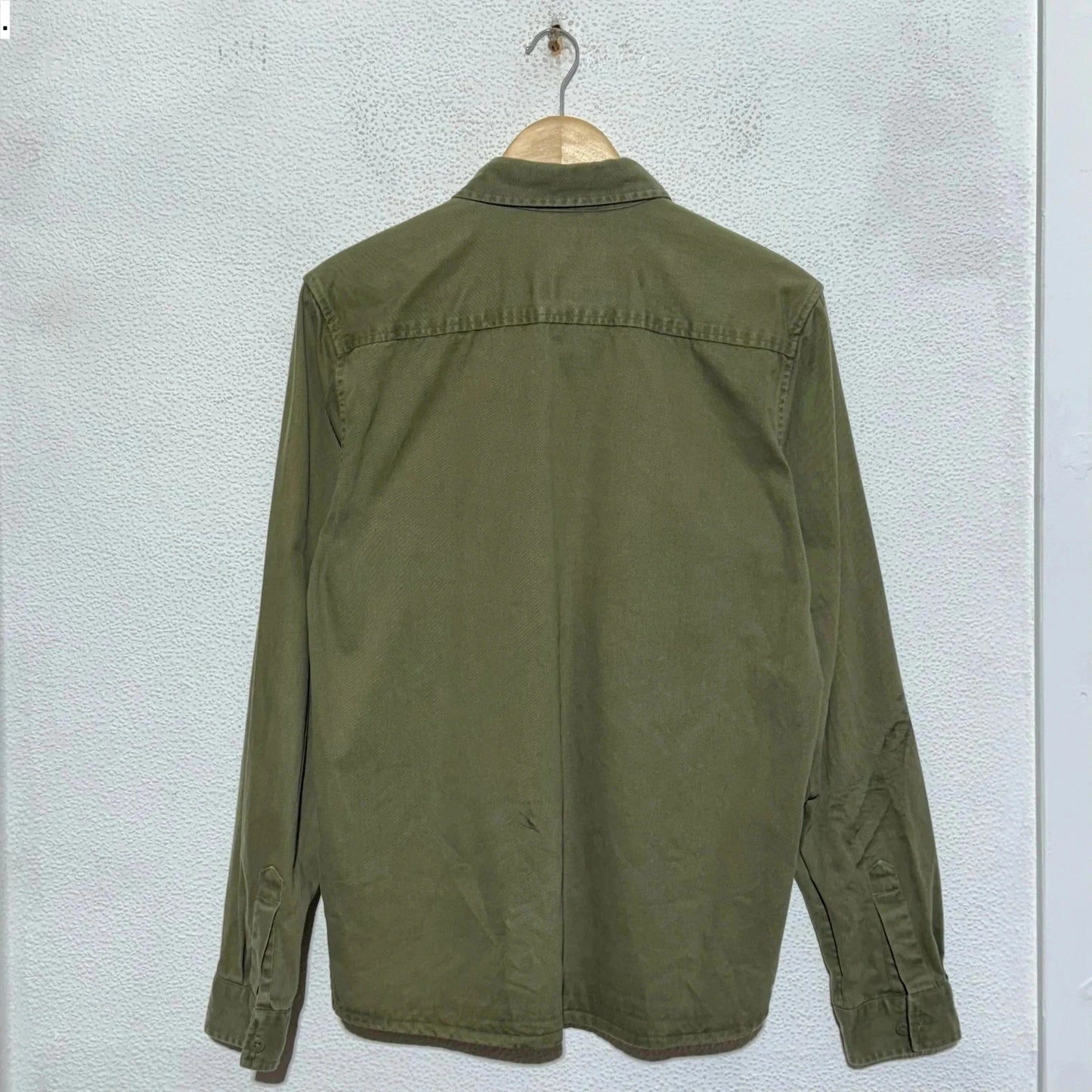 Khaki Dickies Shirt Military Style - Medium