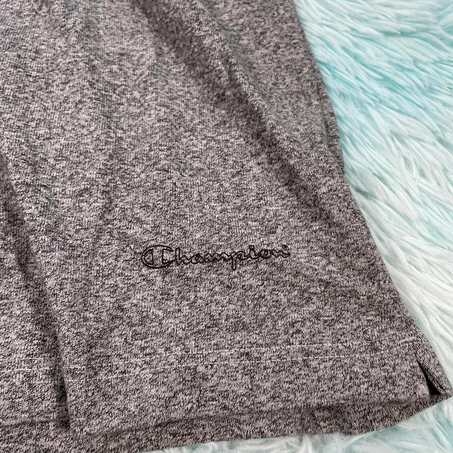 Vintage 90s Grey Champion Running Shorts - Medium