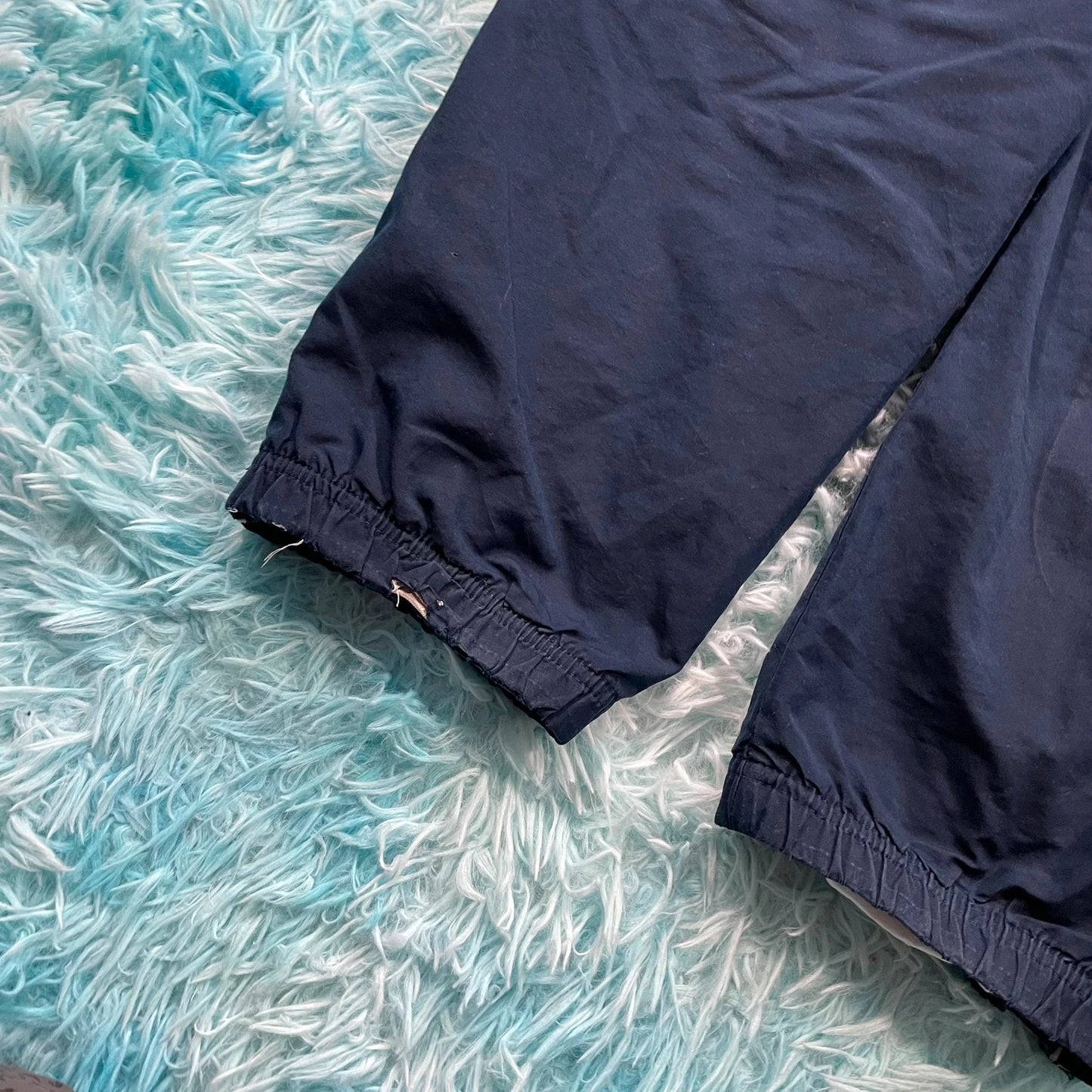 Vintage 00s Navy Nike Tracksuit Bottoms - Medium