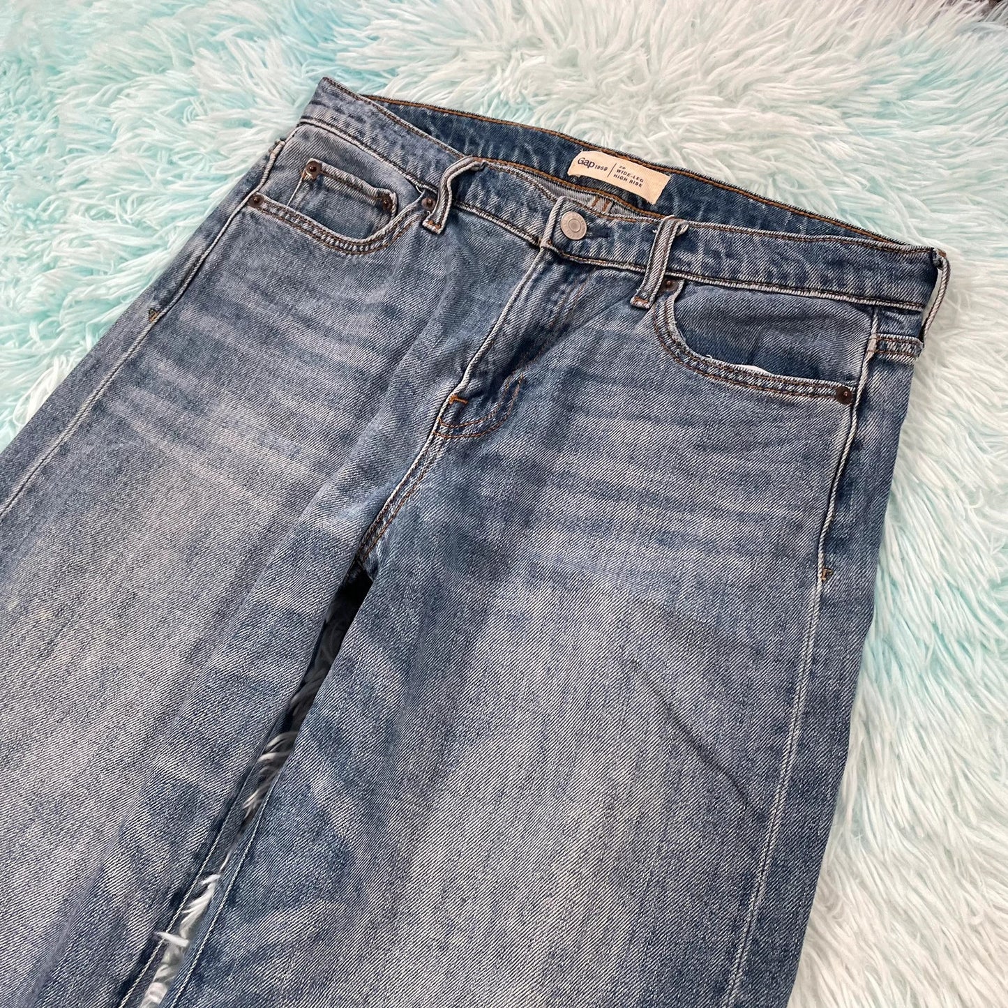 Vintage Baggy Flared Gap Jeans - 28W