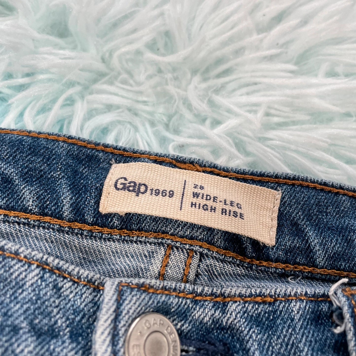Vintage Baggy Flared Gap Jeans - 28W