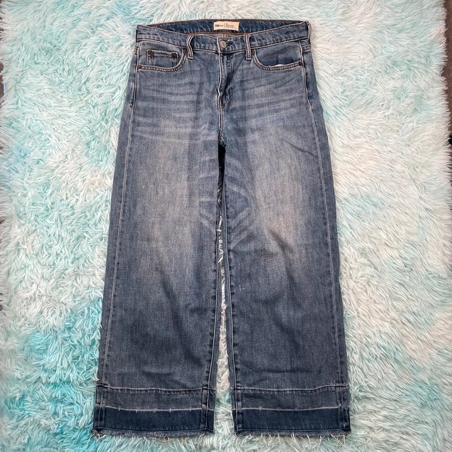 Vintage Baggy Flared Gap Jeans - 28W
