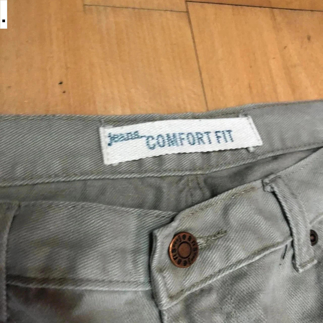 Vintage 00s Grey Baggy Trousers Pants - 36W 31L