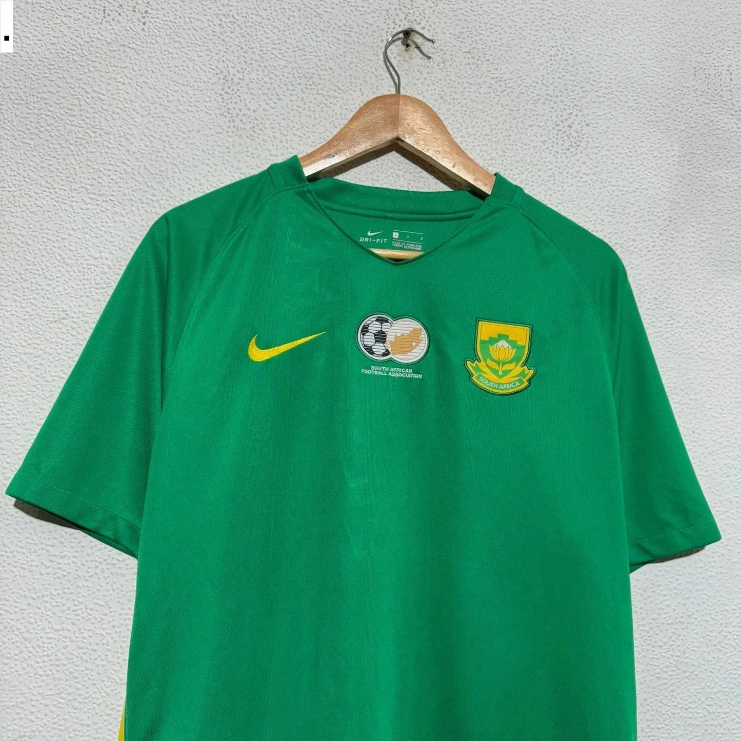South Africa Football Shirt Nike Green Home Kit - Large