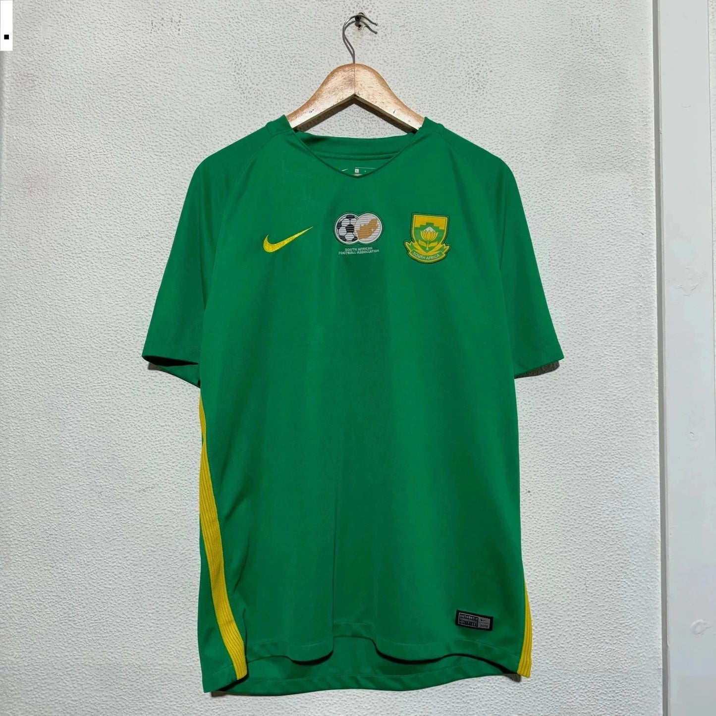 South Africa Football Shirt Nike Green Home Kit - Large