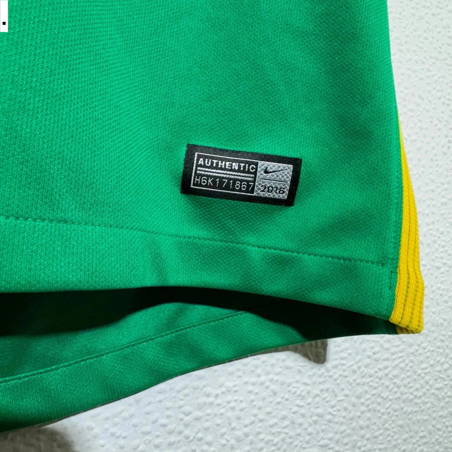 South Africa Football Shirt Nike Green Home Kit - Large