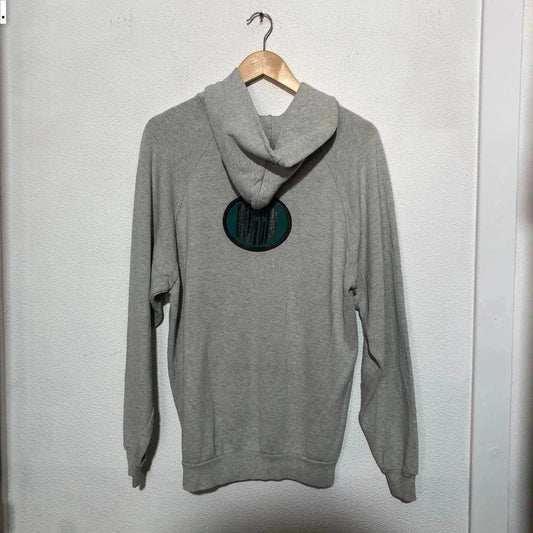 Vintage Volkswagen Beatle Hoodie Grey 90s Screen Stars “Buggin” - XL