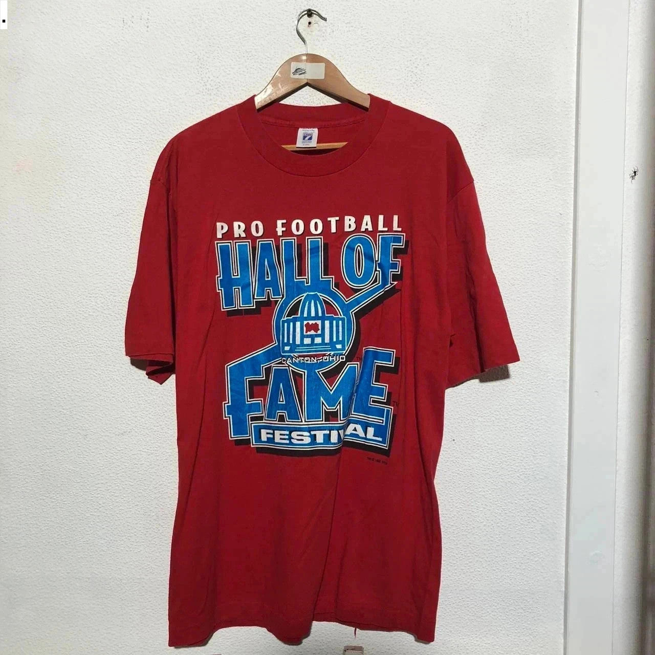 Vintage 90s Red Canton Ohio NHL T Shirt - XL
