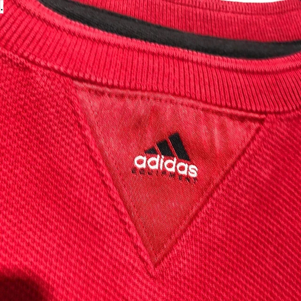 Vintage 90s Red Adidas Equipment Sweatshirt - Small