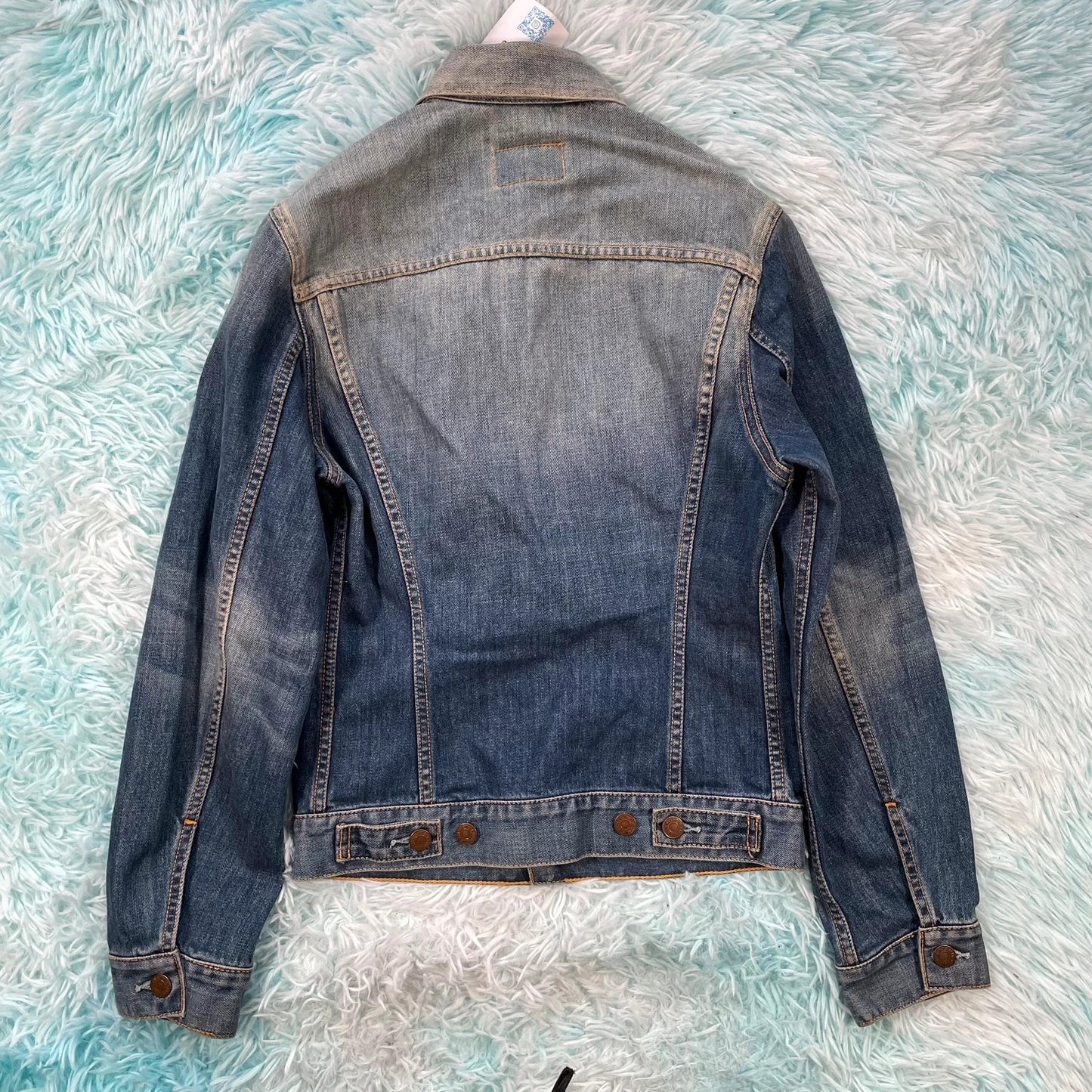 Vintage 00s Levi’s Jacket Irregular Faded - Small